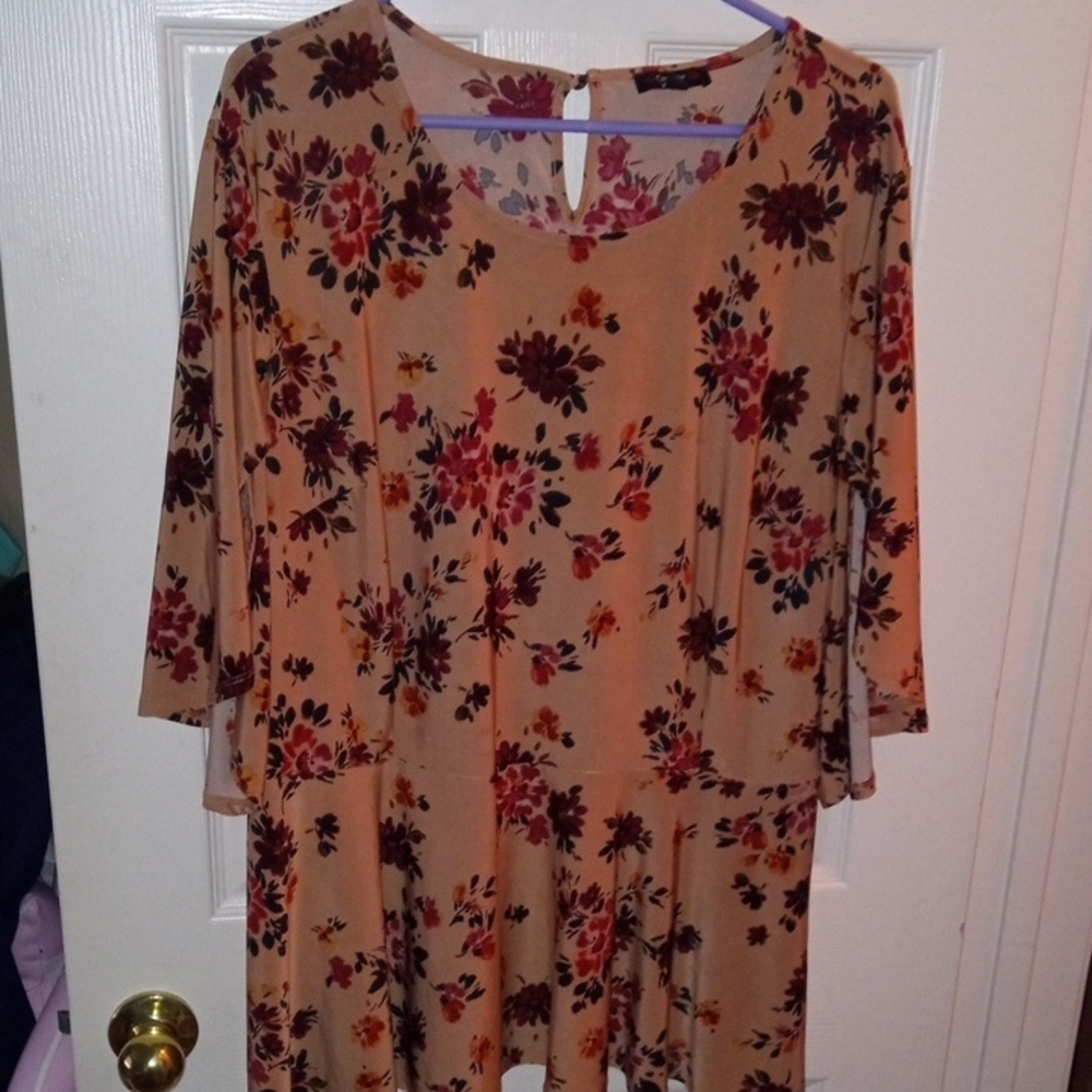 Floral Print Women's Top